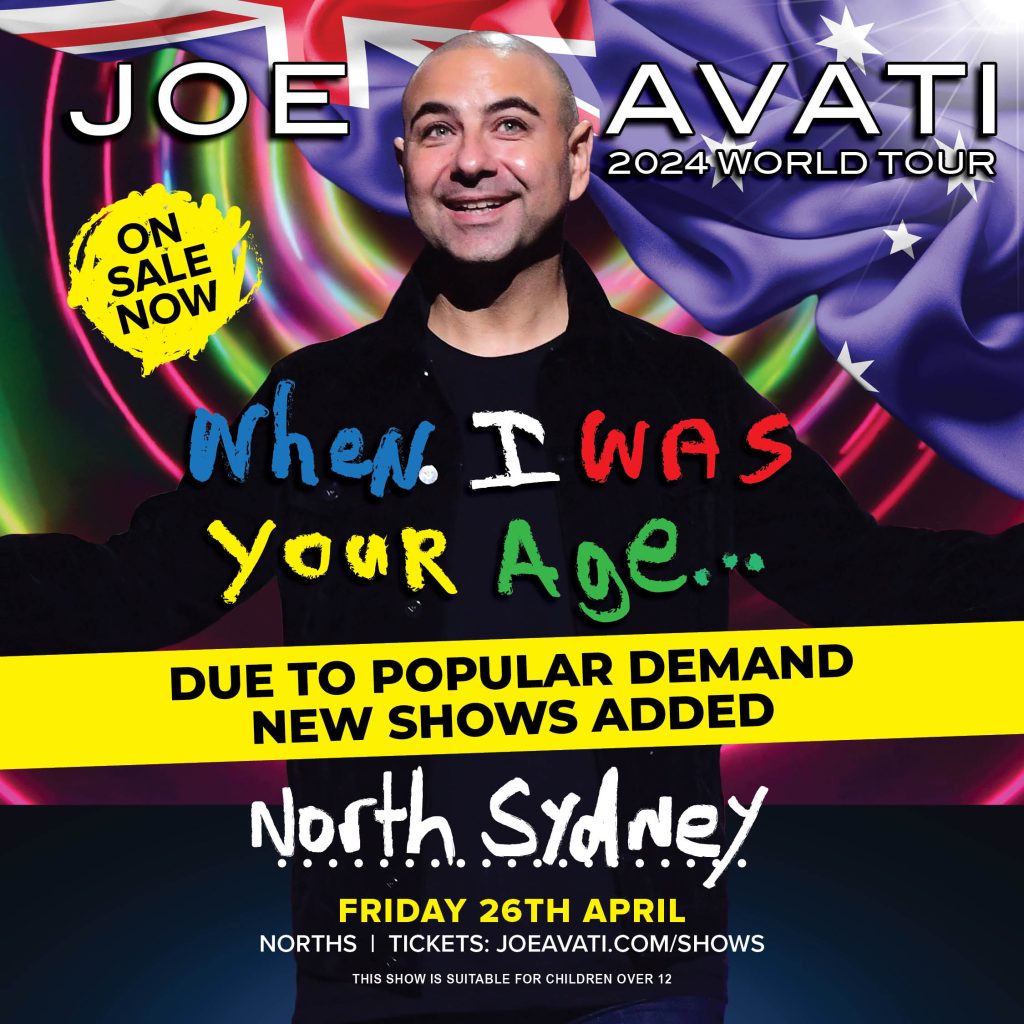 Joe Avati When I was your age 2024 World Tour Norths