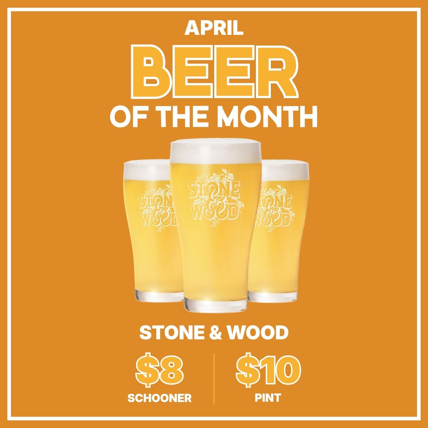 BEER OF THE MONTH: STONE & WOOD