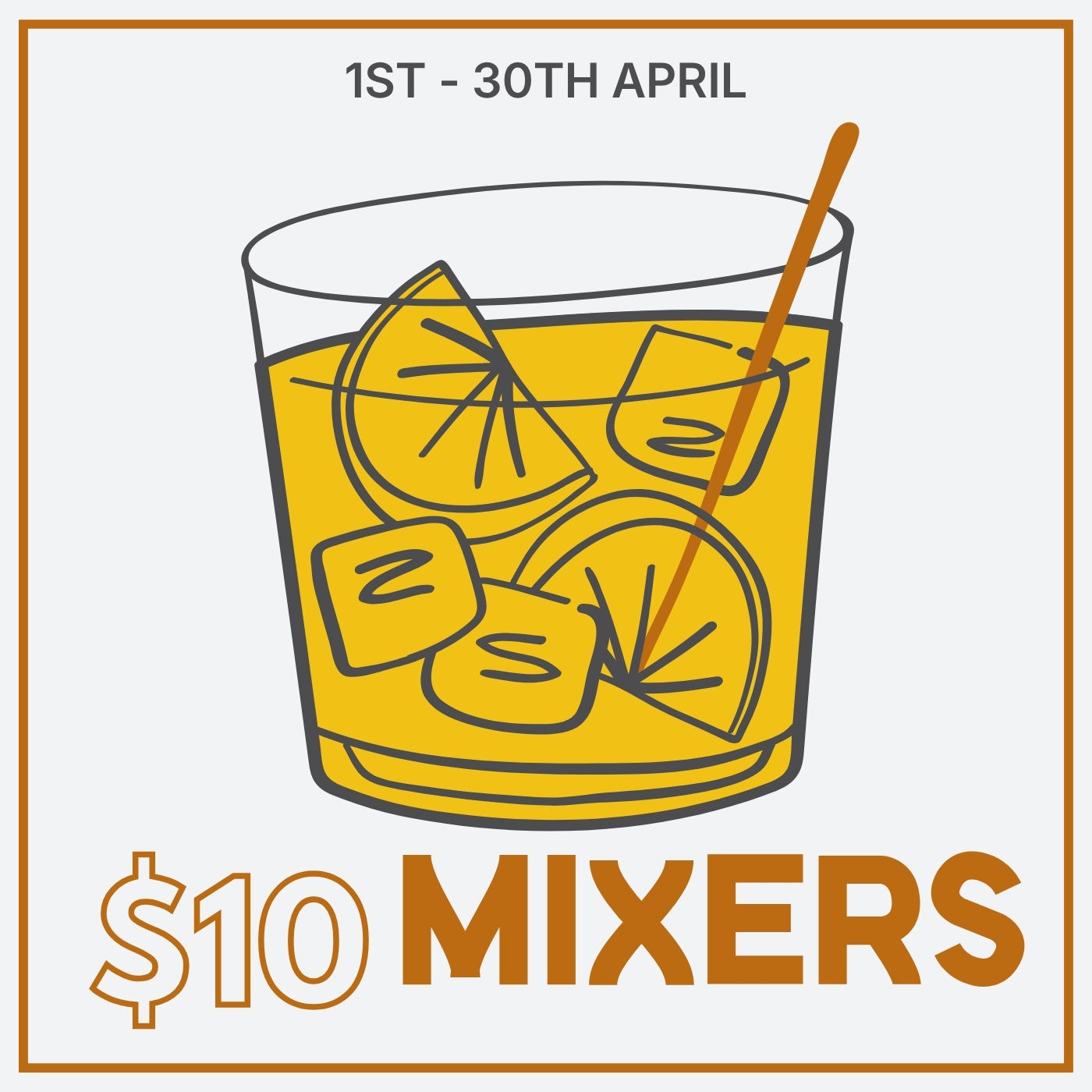 $10 MIXERS