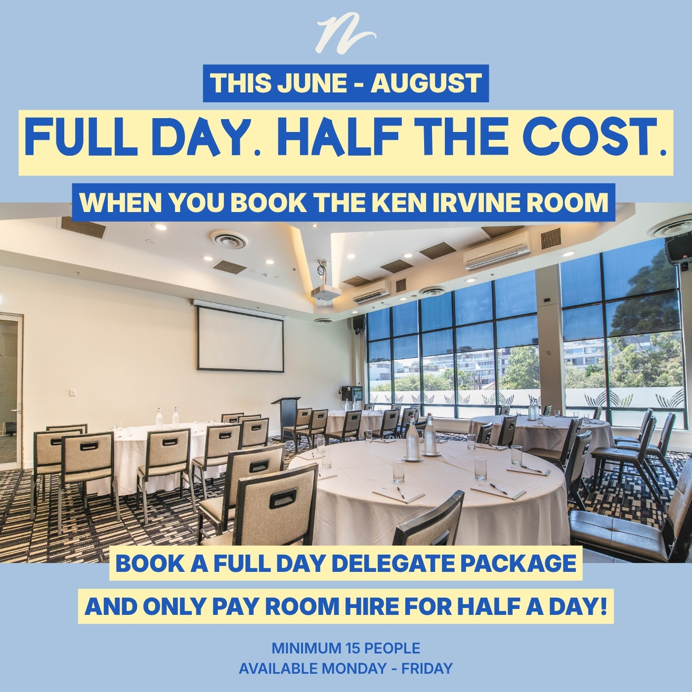Full Day. Half the Cost.