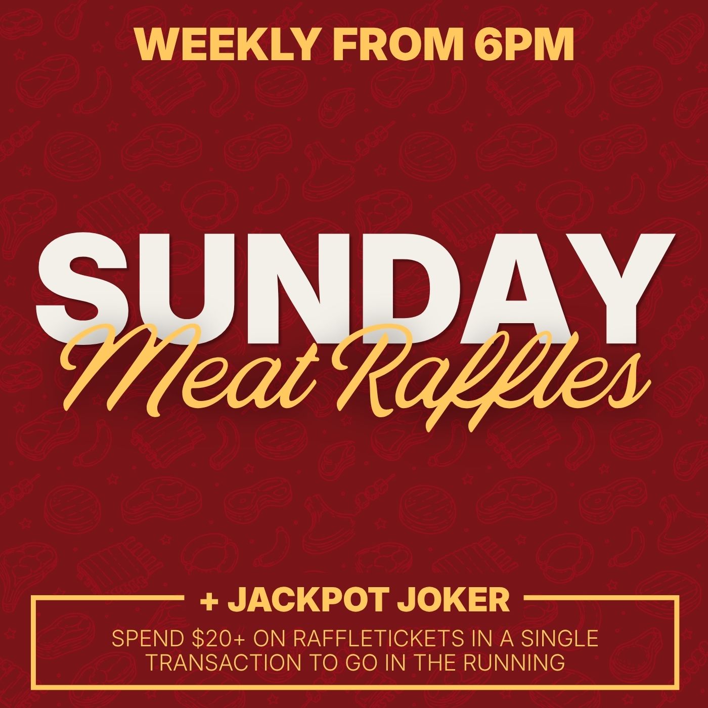 Sunday Raffles
