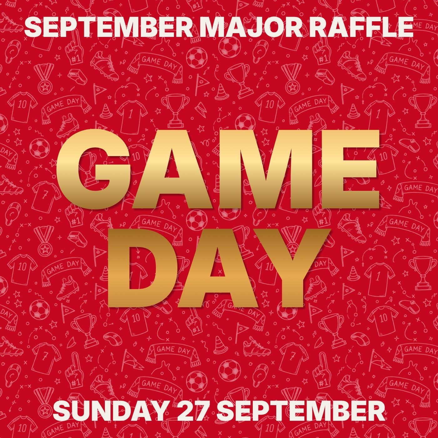 Game Day Major Raffle